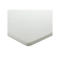 product of G & A TP2430 TP Series Rectangle Table Top, 24" x 30", 1-1/4" Thick, Padded, White Vinyl