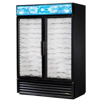 product of True GDIM-49NT-HC~TSL01 54" Indoor Ice Merchandiser w/ Glass Door, Auto Defrost, 45 cu. ft.