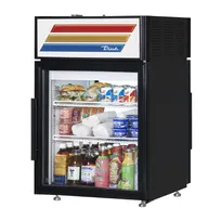 product of True GDM-05PT-HC~FGD01 - 24" Glass Door Merchandiser, 4.9 cu ft, Black, LED, R290, 1/5 HP 115V