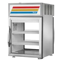 product of True GDM-05PT-S-HC~FGD01 24" Pass‑Thru Glass Door Refrigerator, 4.9 cu ft, R290, 1/5 HP, 115V