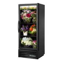 product of True GDM-12FC-HC~TSL01 24" Floral Merchandiser, Black Glass Door, 2 Shelves, 1/6 HP, ENERGY STAR®