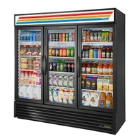 product of True GDM-72-HC~TSL01 78" 3-Section Glass Swing Door Refrigerated Merchandiser