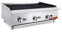 product of General GCCB-36NG 36" Countertop Gas Charbroiler with Manual Controls