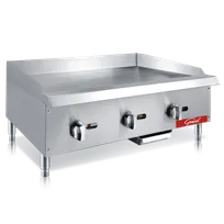 product of General GCMG-36NG 36" Countertop Gas Griddle with Manual Controls