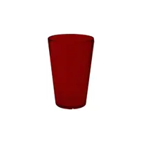 product of GET 2216-1-R Tahiti Red Textured 16oz Beverage Tumbler, 3-7/16" Dia x 5-1/4" H, BPA-Free SAN, 1 Dozen