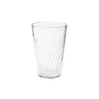 product of GET 2224-1-CL Tahiti Clear Textured 24oz Beverage Tumbler, 4" Dia x 6" H, SAN, BPA Free - Dozen