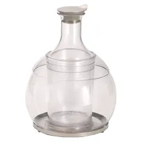 product of GET 3157060 Tub Set, 8-7/10" Dia X 11-3/5" H, 1.3 Qt Carafe With Steel Lid, Tub & Drip Tray - Set