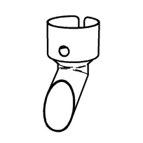 product of GET 3178971 Frilich Replacement Chute Nozzle, Stainless Steel for Rotary Cereal/Dry Food Dispenser