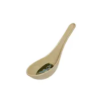 product of GET 6026-TD Chinese Soup Spoon, 0.8 Oz., Break-Resistant, Dishwasher Safe, Melamine - 1 Dozen