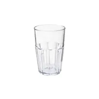 product of GET 9910-1-CL Bahama Double Rock Tumbler 10 Oz Clear 3-1/8" Dia x 4-3/4" H SAN BPA Free NSF - Dozen