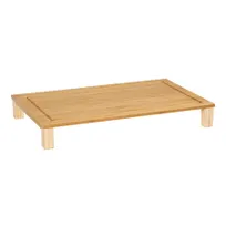 product of GET BCB-SLD-BAM Curator Bread Cutting Board 20-1/2" x 12-3/4" x 2-1/2" Bamboo Board Fits FB-2214 Frame