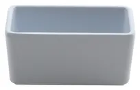 product of GET BN-D-W Bento Box Insert, 3.25" L x 1.5" W x 1.75" H, White Melamine, Milano - Dozen