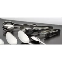 product of GET BSBF-20 Serving Tongs, 9-1/2" Length, 18/8 Stainless Steel, Mirror