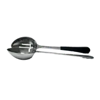 product of GET BSRIM-21 Portion Control Spoon, 4 Oz., 12" Solid 18/8 Stainless Steel