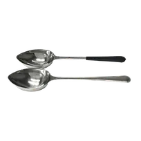 product of GET BSRIM-23 Portion Control Spoon, 8 Oz., 12" Solid 18/8 Stainless Steel