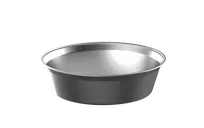 product of GET CA-009SSIN Heiss Liner - Oval Insert, 10.75" x 8.37" x 3.18" H, 0.6mm Stainless Steel, - Set
