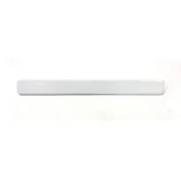 product of GET CIHSMG15-WW Bugambilia Gap Bar, 13" x 1-1/2", Cast Aluminum, Resin Coated, Solid White