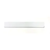 product of GET CIHSMG20-WW Bugambilia Fit Perfect Gap Bar, 13" x 2", White Cast Aluminum, Resin, Cold Bar