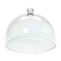 product of GET CO-1290-CL Madison Avenue Dome Cover, 12-1/4" Dia. x 9", Round, Clear Polycarbonate