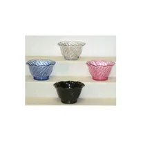 product of GET DD-50-BK Dessert Time Dessert Dish, 5 Oz., 3-3/4" Dia. X 2-1/2"H, Black SAN, Break-Resist, 1 Dozen