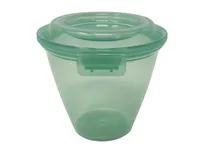 product of GET EC-21-JA Side Dish/Sauce Cup, 14 Oz, 4-1/4" Dia. X 3"H, Jade Polypropylene, Reusable, 1 Dozen