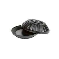 product of GET HCR-96-BK Dome Cover, 2-3/4" Height, Fits 9" Plates, Insulated Black Plastic, BPA-Free - 1 Dozen