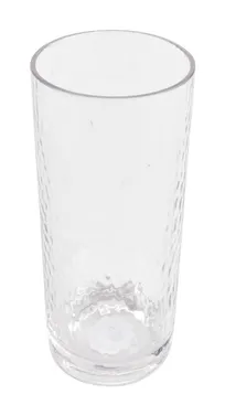 product of GET HM-14CN-CL Collins Cup, 14 Oz, Clear, SAN, Hammered Finish, 2.63" Dia. x 6.42"H - 1 Dozen