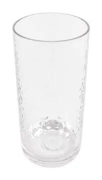 product of GET HM-20CO-CL Cooler Cup, 20 Oz, 3.05" Dia x 6.58" H, Clear Hammered, SAN Plastic - Dozen