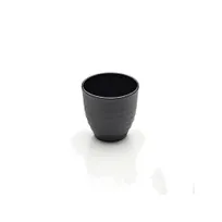 product of GET JW2024-B 6 Oz Tea Cup, 3" Dia. x 3" H, Melamine, Black, Break/Chip/Stain & Scratch Resistant