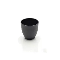 product of GET JW2025-B Black Melamine Tea Cup, 8 oz, 3-1/4" Dia x 3-5/8" H, Round, Dishwasher Safe, BPA Free