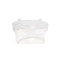 product of GET LID-1000-CL Replacement Clear Snap-On Round Plastic Lid for CR-1000 - Dozen