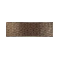 product of GET M20638RC-CH Tray, 20-7/8" L x 6-3/8" W, Mel., Brown Decal, Break Res., Dishwasher Safe, BPA-Free