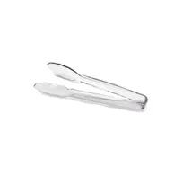 product of GET M9T-C Elite Global Solutions Utility Tongs, 7-9" Clear Polycarbonate BPA-Free Scalloped Edge