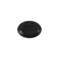 product of GET MFP54OV-B Saucer, 8 Oz., Oval, 5 3/4" Dia. x 4 1/8" x 1 1/2" H, Melamine, Black