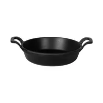 product of GET MFP6381-B Melamine Fry Pan, 6-3/8" Dia. x 1-1/2" H, Cast Iron, Break/Chip/Stain Res., BPA Free