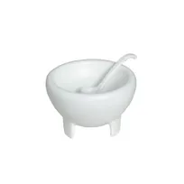 product of GET MJS06BB - Molcajete Spoon Set, 30.5 Oz, 8.27" x 8.27" x 5.51" Aluminum Coated Black - Set