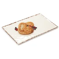product of GET ML-2113-TC Tuscan Mill Platter, 21" x 12-3/4", GN 1/1 Rectangular Beige Melamine