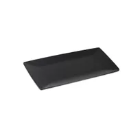 product of GET ML-287-BK Siciliano Tray - 15" x 7-1/2", Rectangular, Black, Melamine, Break-Resistant, NSF