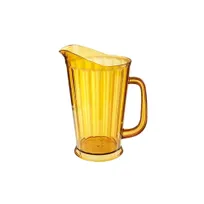 product of GET P-1064-1-A Beer Pitcher, 60 Oz (9" Height), SAN Plastic, Amber Color, With Handle - 1 Dozen