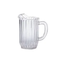 product of GET P-3032-1-CL Water Pitcher, 32 Oz, 6" Dia x 7" H, Clear SAN Plastic With Handle, NSF - 1 Dozen