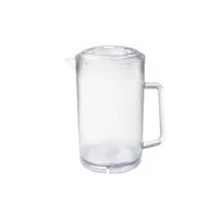 product of GET P-3064-1-CL Water Pitcher, 64 Oz, 7.5" Dia X 8.5" H, Clear SAN with Handle and Lid - Dozen