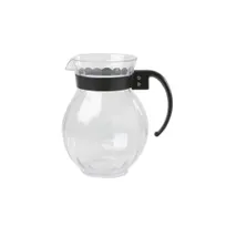 product of GET P-4091-PC-BK Tahiti Pitcher, 90 Oz Clear Polycarbonate, Black Handle - Dozen