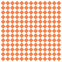 product of GET P-ORC-1212-W Sandwich Wrap Paper, 12" x 12", Grease-Resistant, Orange Checker on White - Case