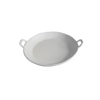 product of GET PA005FT Bugambilia Paellera, 3.3 Qt, 16-3/4" L x 14-9/16" W x 3-3/8" Round Aluminum, Forest Green