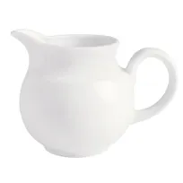 product of GET PA1101908512 Creamer Pitcher, 8.8 Oz Porcelain White, Rolled Edge, Oven Safe 380°F - Dozen