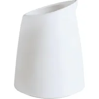 product of GET PA1101928424 Creamer Pitcher, 9.7 Oz (3.75"), Rolled Edge, White Porcelain, Oven Safe - 1 Dozen
