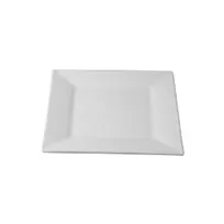 product of GET PS004FR Bugambilia Platter, 15" x 15" Square, 1.25" Deep, Cast Aluminum, Fire Red Resin