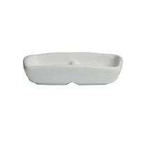 product of GET PUW01PC Bugambilia Sauce Bowl - 23.67 oz (5.12"Lx3.03"Wx1.18"D), Pacific Blue Aluminum