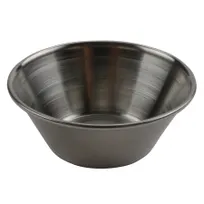 product of GET R-3SS200 Stainless Steel Ramekin, 3 Oz., 2.75" x 2.75" x 1.37", 200 Series - 1 Dozen
