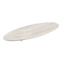 product of GET SB-2510-DRW Granville Serving Platter, 25-1/2"W x 10-1/4"D, Melamine, Faux Drift Wood